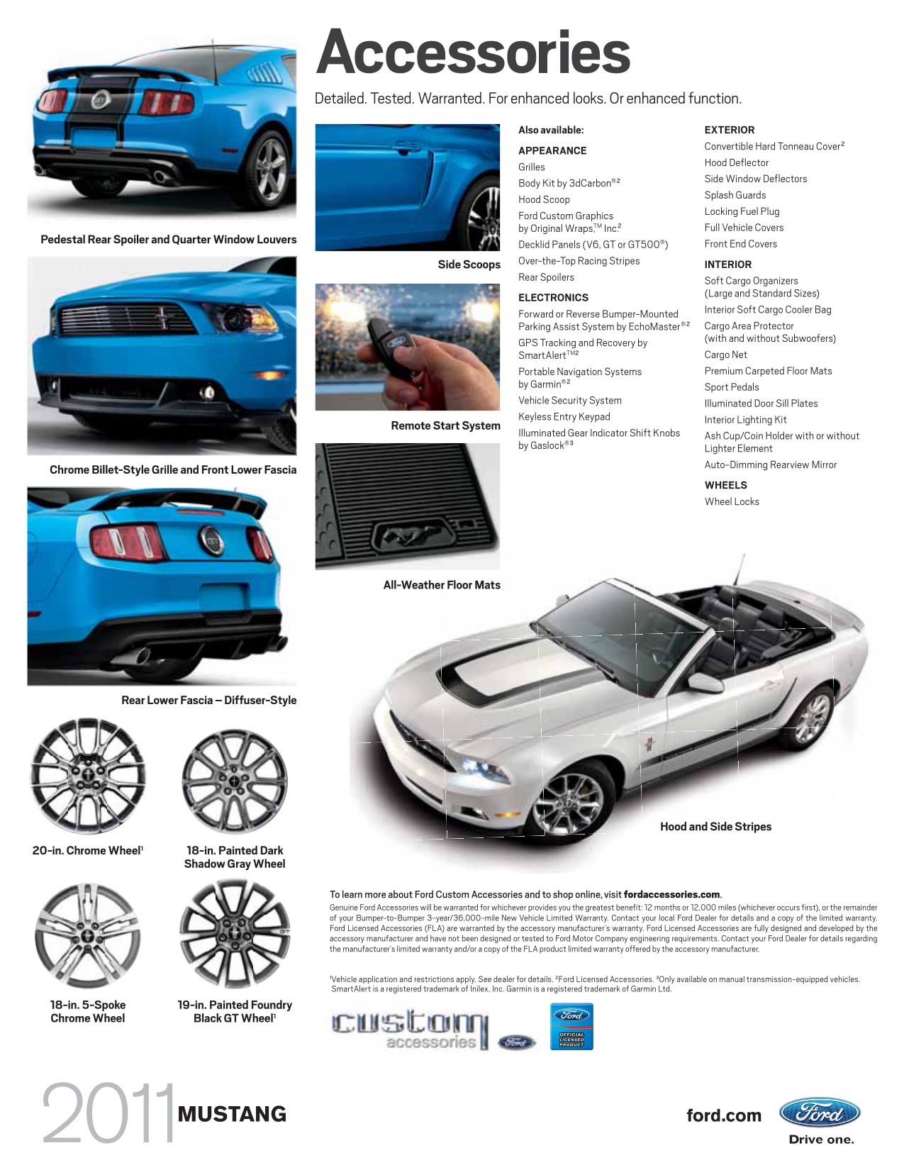 2011 Ford Mustang Brochure Page 16